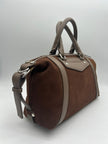 Bag in camoscio Cioccolato