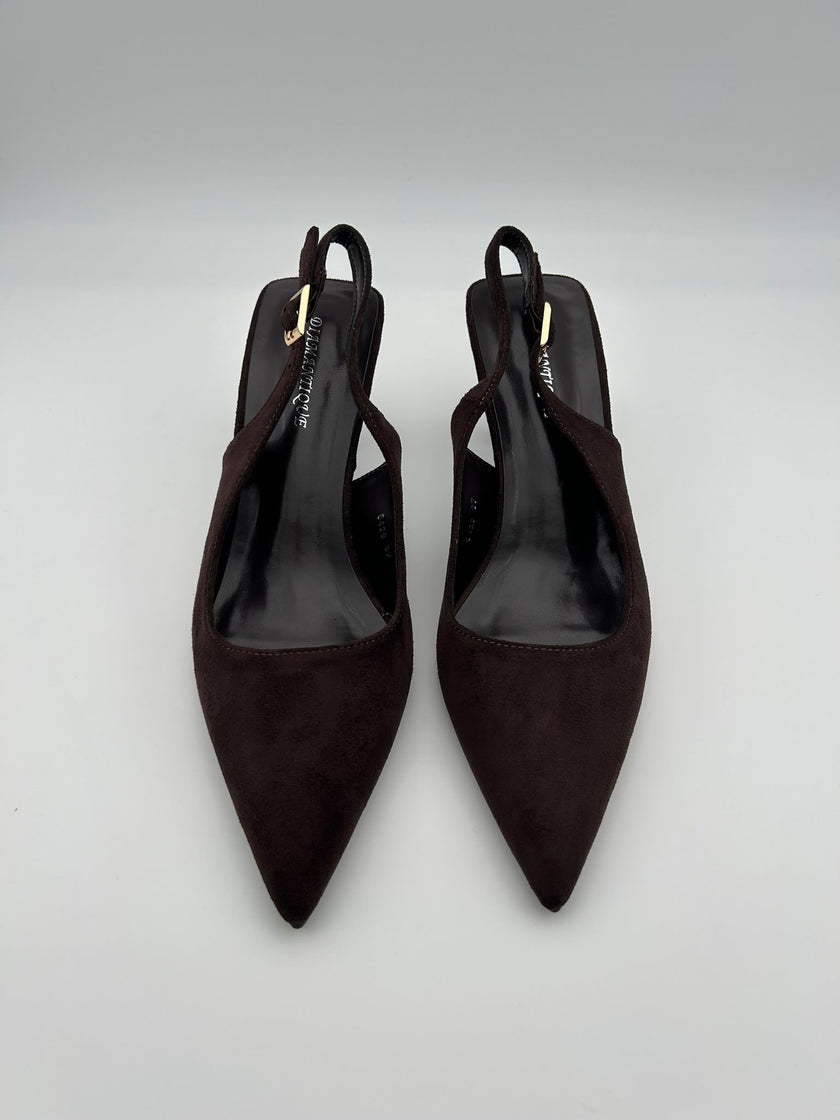 Slingback STELLA cioccolato