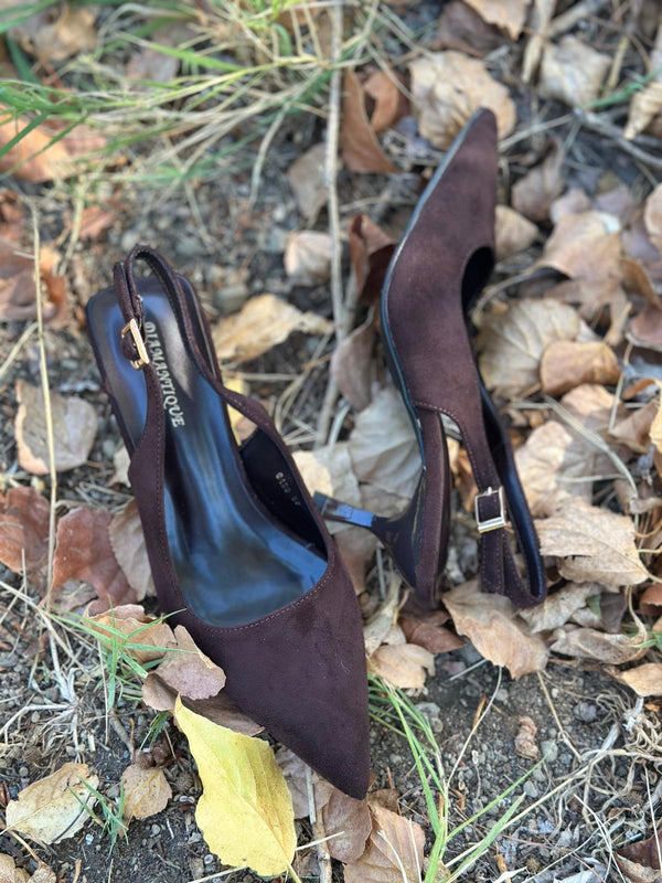Slingback STELLA cioccolato