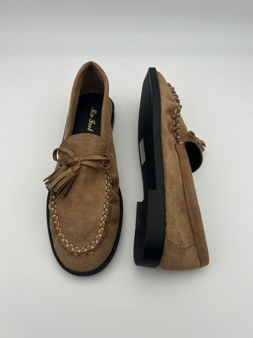 LOLA - mocassino cammello
