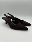 Slingback STELLA cioccolato