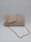 Clutch nude geometrica