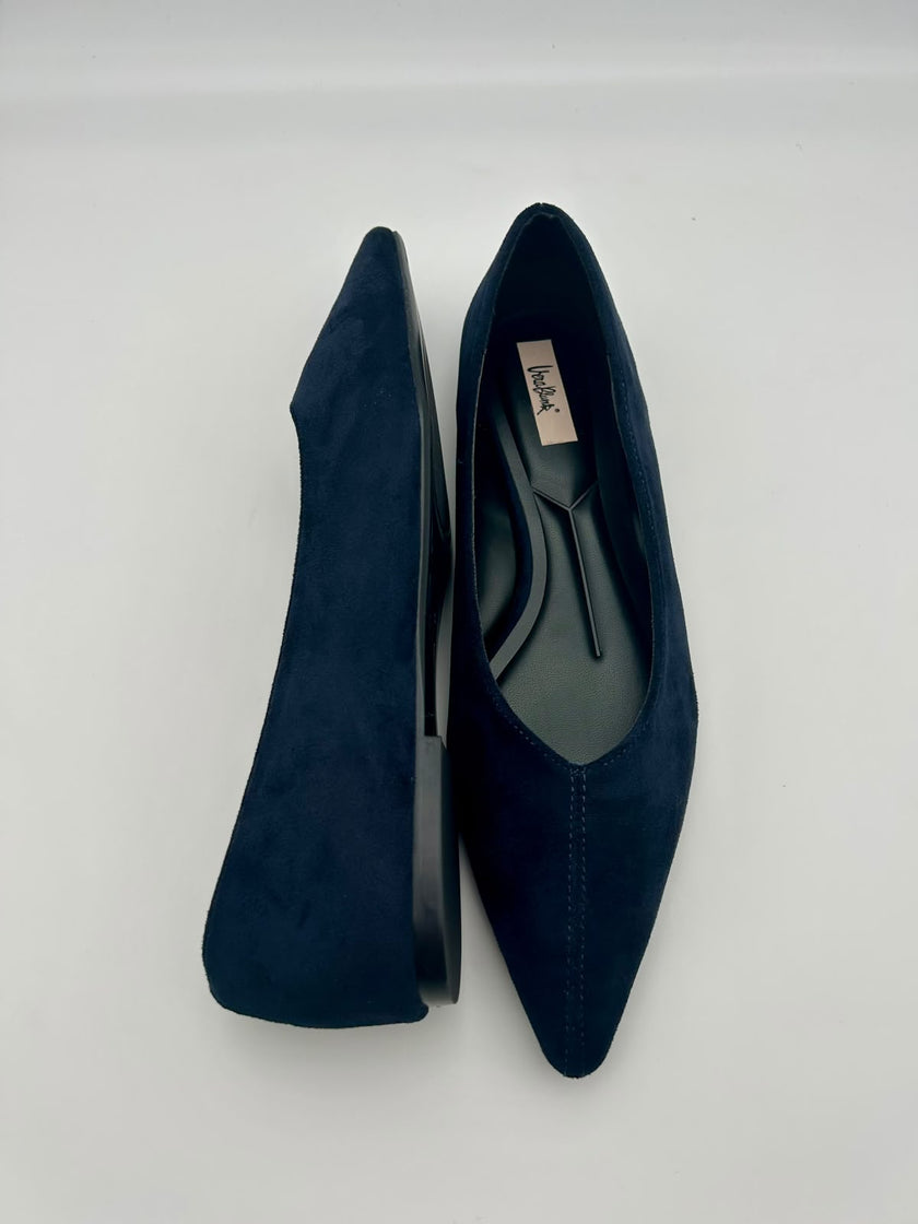 Ballerina a punta Blu Navy