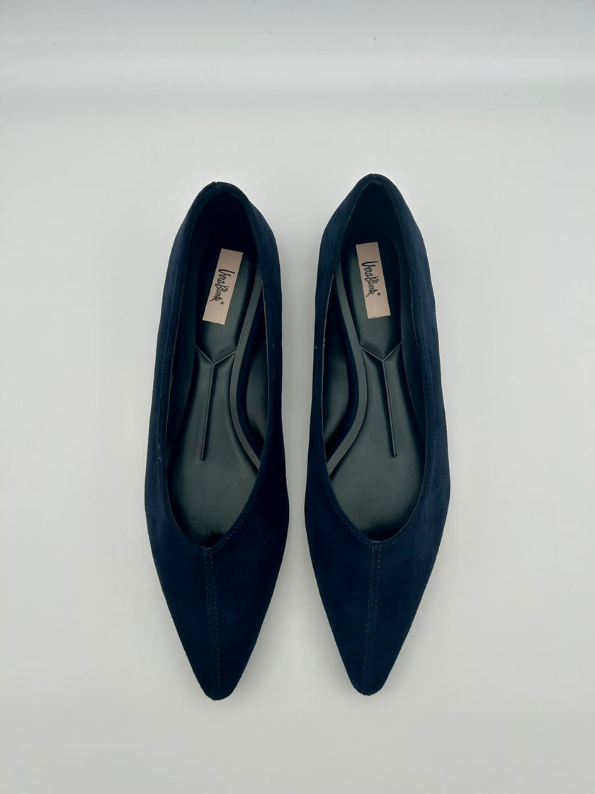 Ballerina a punta Blu Navy