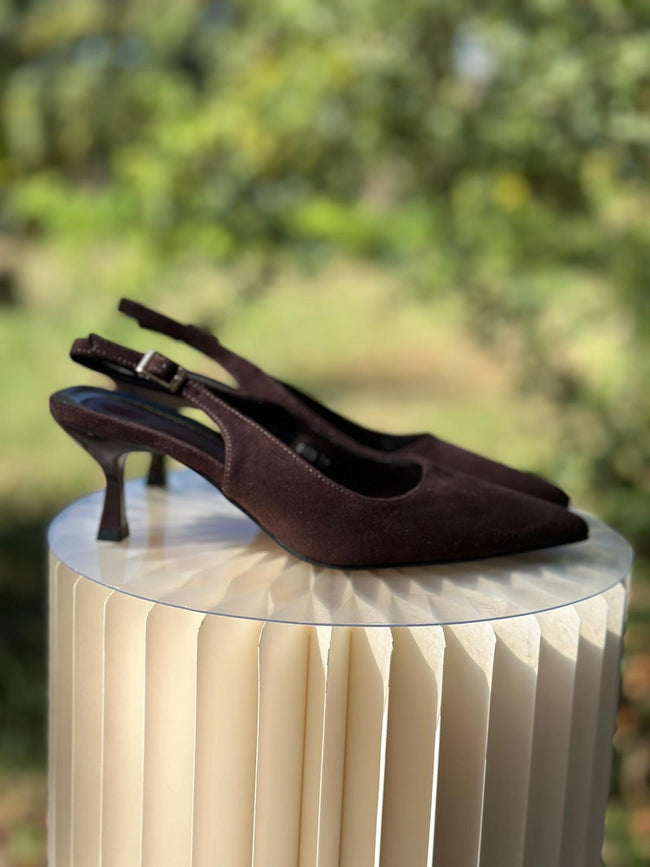 Slingback STELLA cioccolato