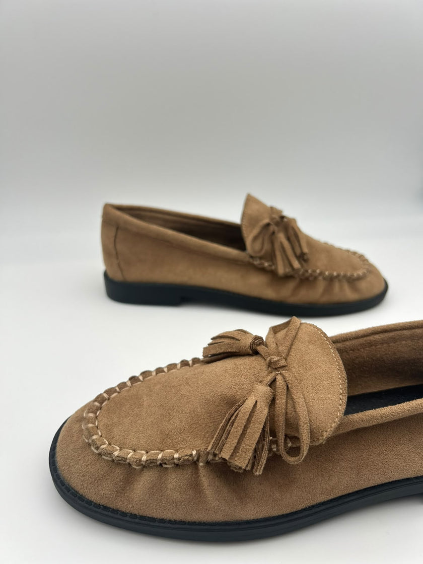 LOLA - mocassino cammello