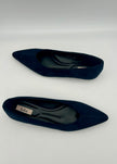 Ballerina a punta Blu Navy