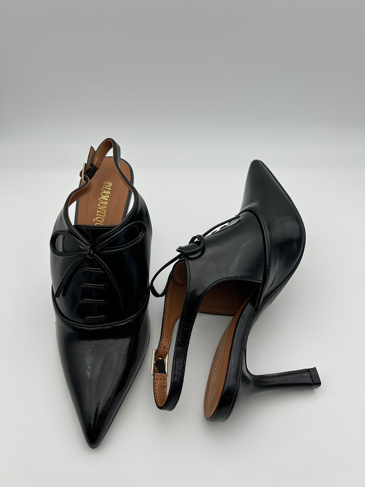Slingback NOIR ELEGANCE
