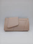 Clutch nude geometrica